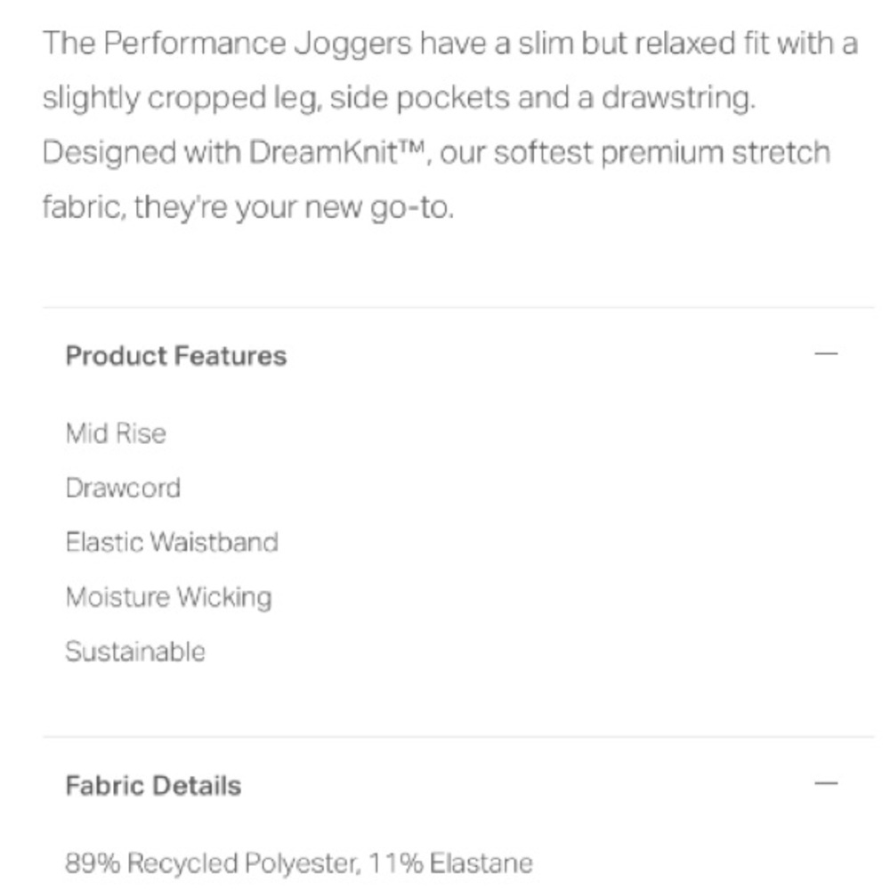 🆕 VUORI Halo Performance Joggers in Heather Grey - Picture 16 of 16